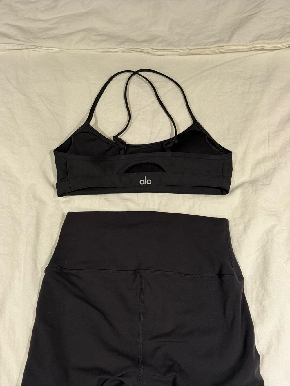 Alo Yoga Anthracite Workout Set - Picture 3 of 7